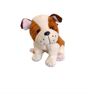 TY Beanie Baby "Huggins" the Bulldog 6in